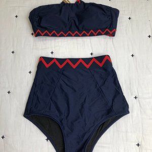 Shoshanna High Waisted Bikini